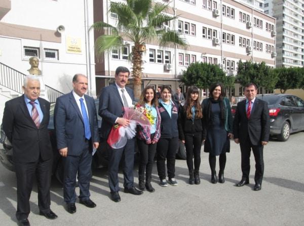 MEB Destek Hizmetleri Daire Başkanı Sn. Ercan ŞEN okulumuzu ziyaret etti. (20/01/2016)